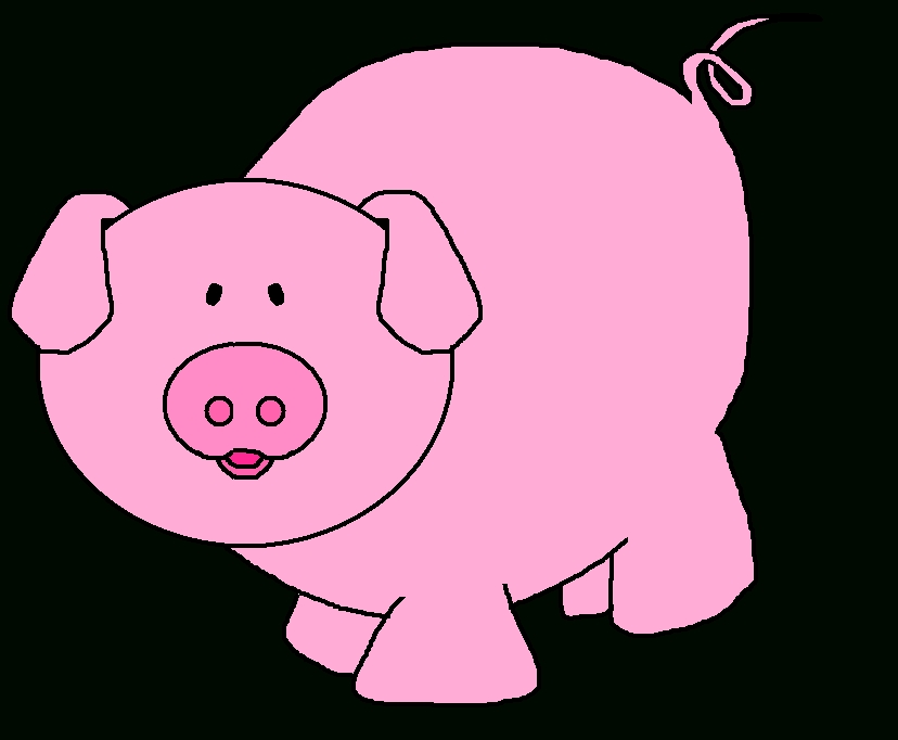 828x682 Pig Clipart Clipart Panda