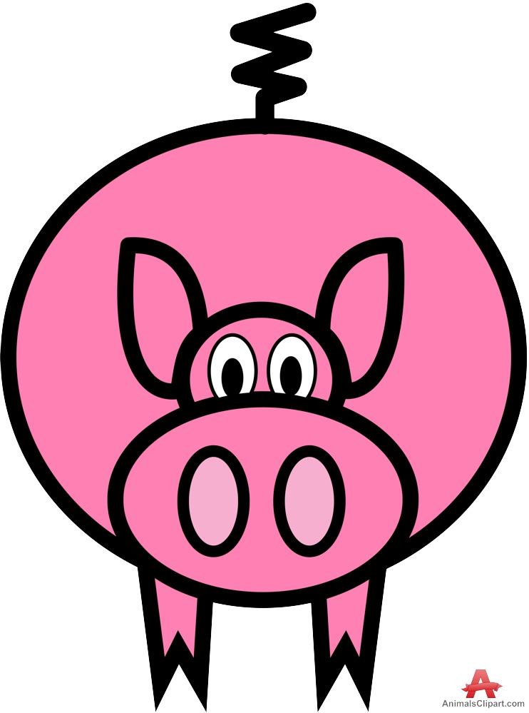 742x999 Clipart Cartoon Of Pig Character Free Clipart Design Download