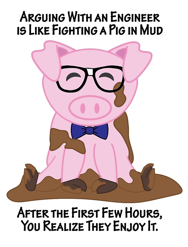 608x800 Engineer Pig In Mud Posters By Sgurf Redbubble
