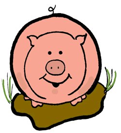 250x274 Mud Clipart Pig