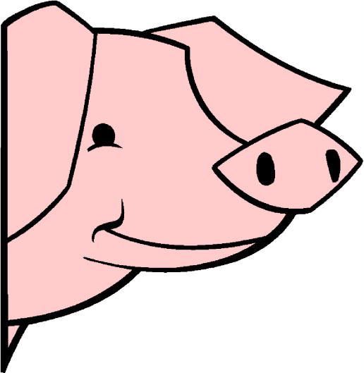 516x529 Pig In Mud Clipart Free Images