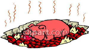 300x171 Roasting In A Pit For A Luau