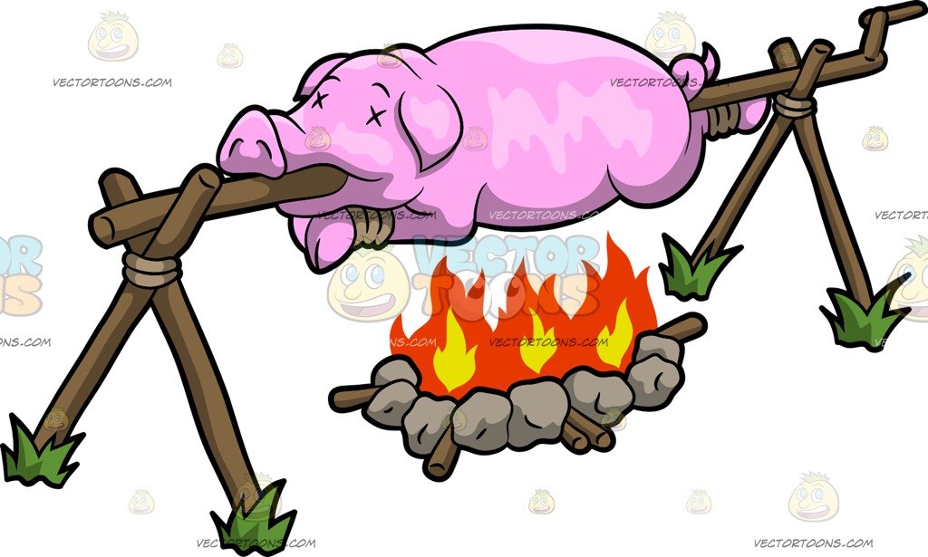 Pig Roast Clipart | Free download on ClipArtMag