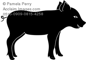 Pig Silhouette Images