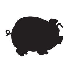 236x236 Flying Pig Silhouette Clip Art. Download Free Versions