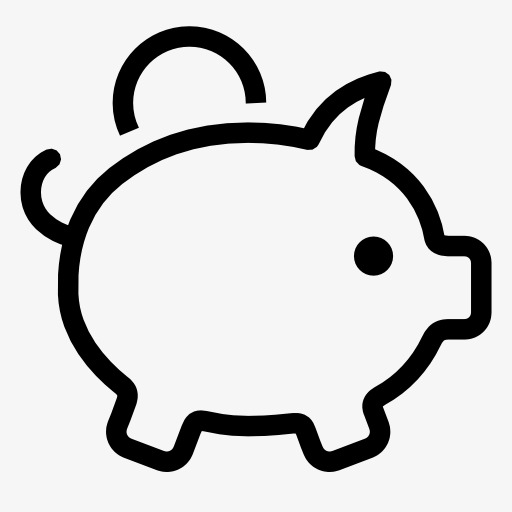 512x512 Piggy Bank, Piggy, Clip Art Png Image For Free Download