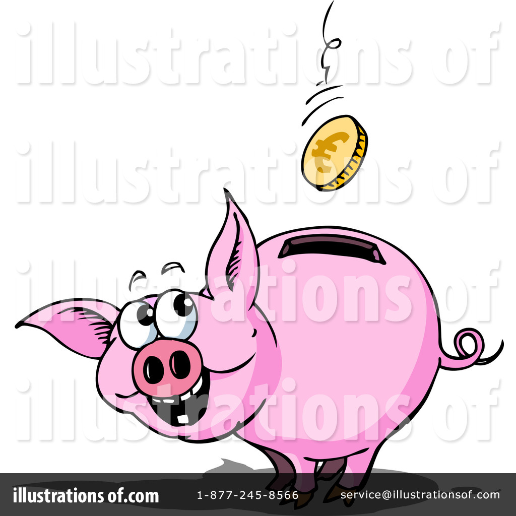 1024x1024 Piggy Bank Clipart
