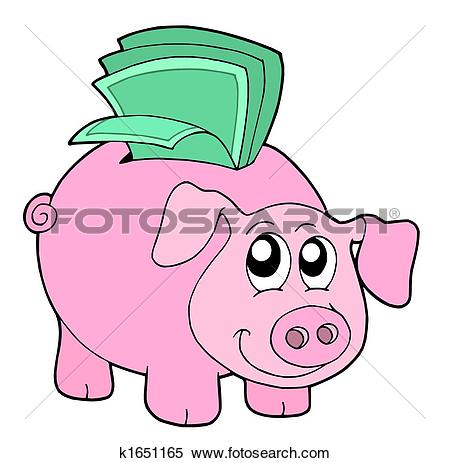 450x463 Money Clipart Pink