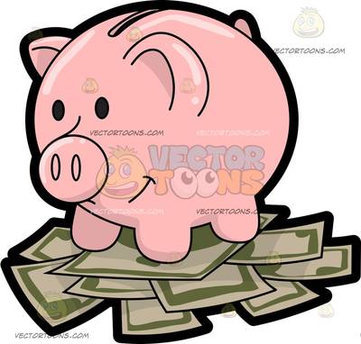 400x382 Piggy Bank Clipart