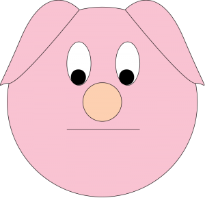 300x289 Pig Cartoon Clip Art Download