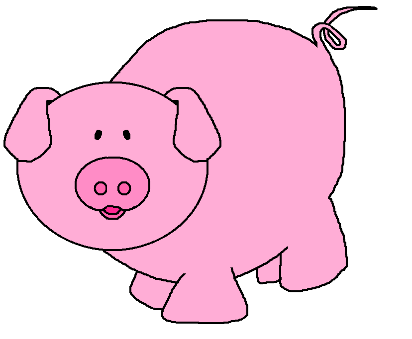 828x682 Piggy Clipart