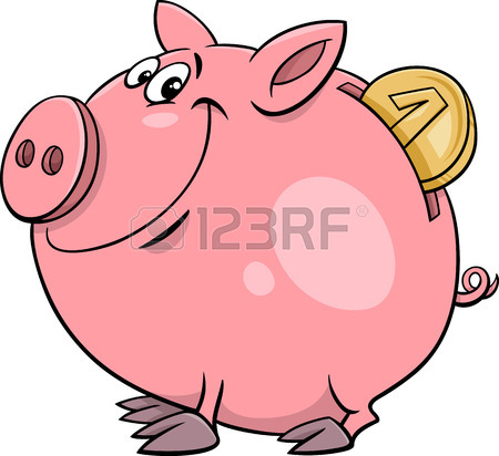 450x412 6,194 Pink Piggy Bank Stock Vector Illustration And Royalty Free