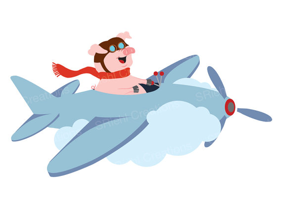 570x427 Pigs Fly Clipart