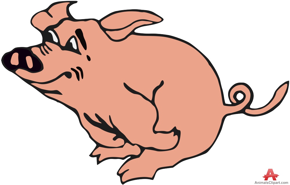 999x638 Animal Clipart Pork