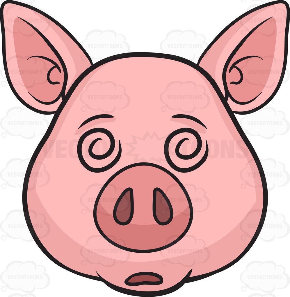 997x1024 Swine Clipart