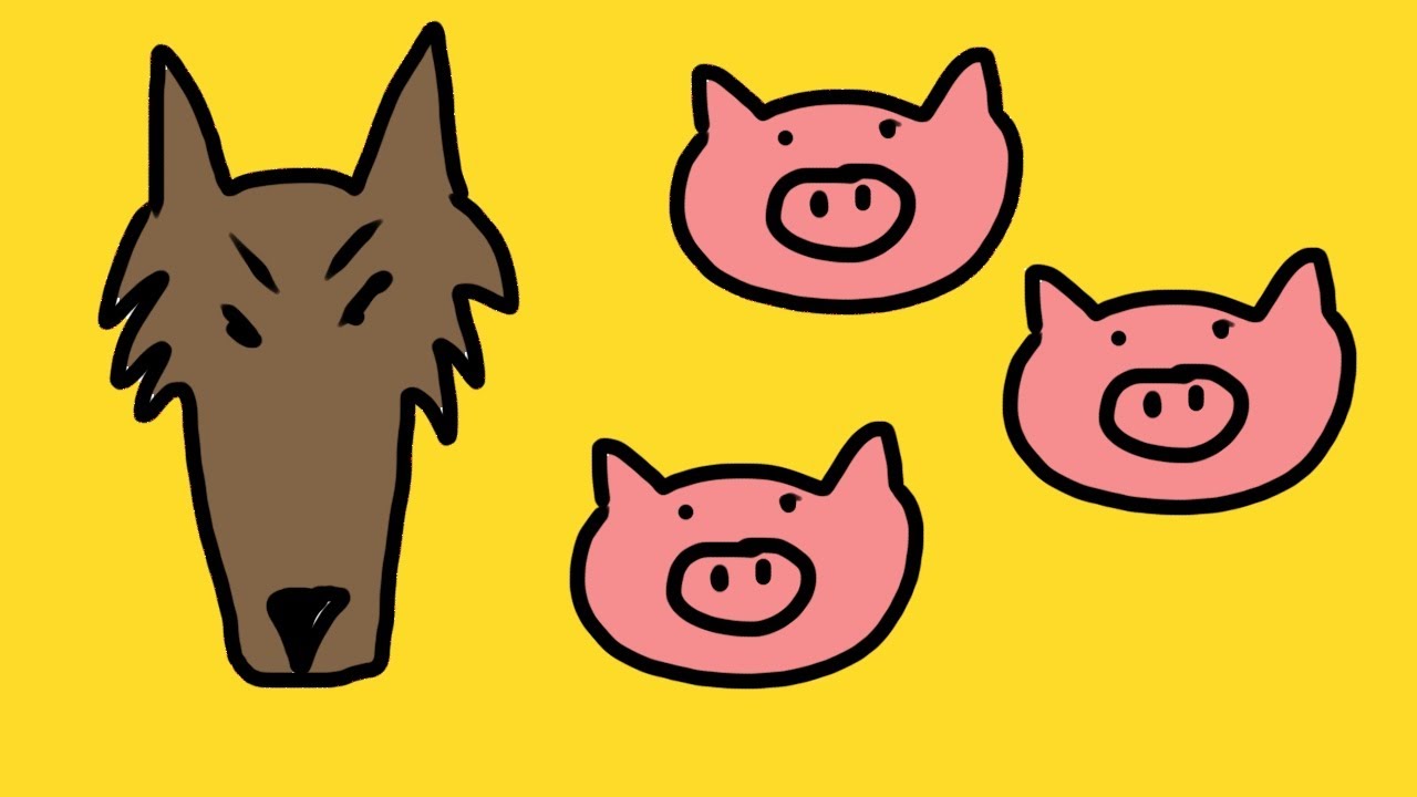 1280x720 Clip Art 3 Little Pigs Clip Art