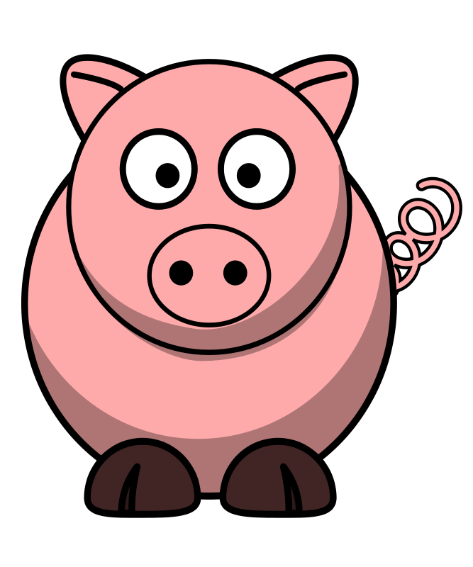 667x800 Picture Of A Cartoon Pig