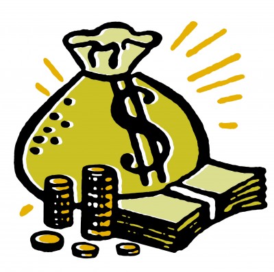 400x398 No Cash Clipart