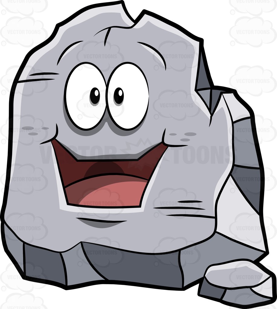 916x1024 Cartoon Rock Clip Art Cliparts