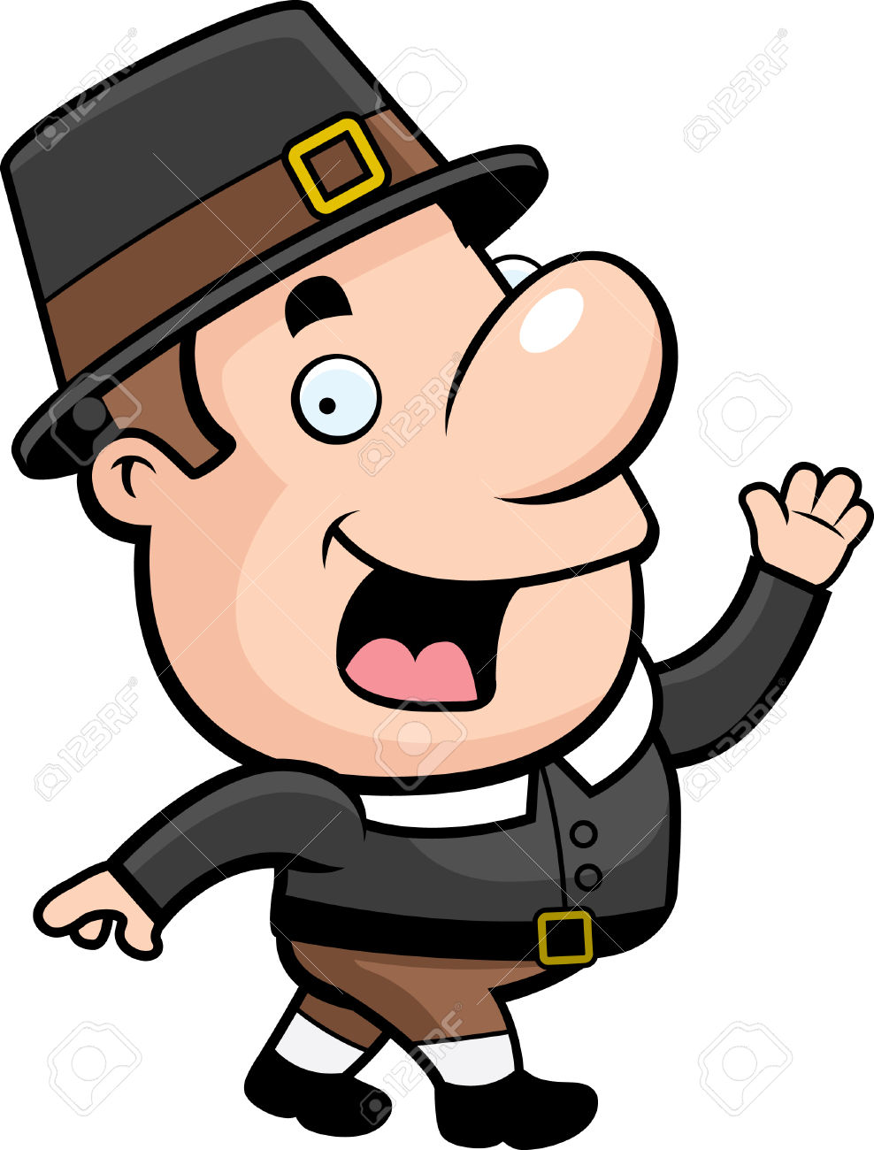 988x1300 Pilgrim Clipart Man