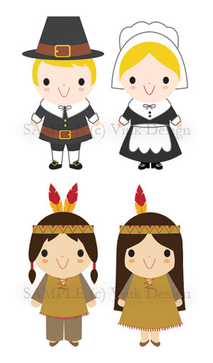 300x510 Pilgrim Clipart