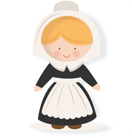 432x449 Clipart Of Pilgrims Thanksgiving