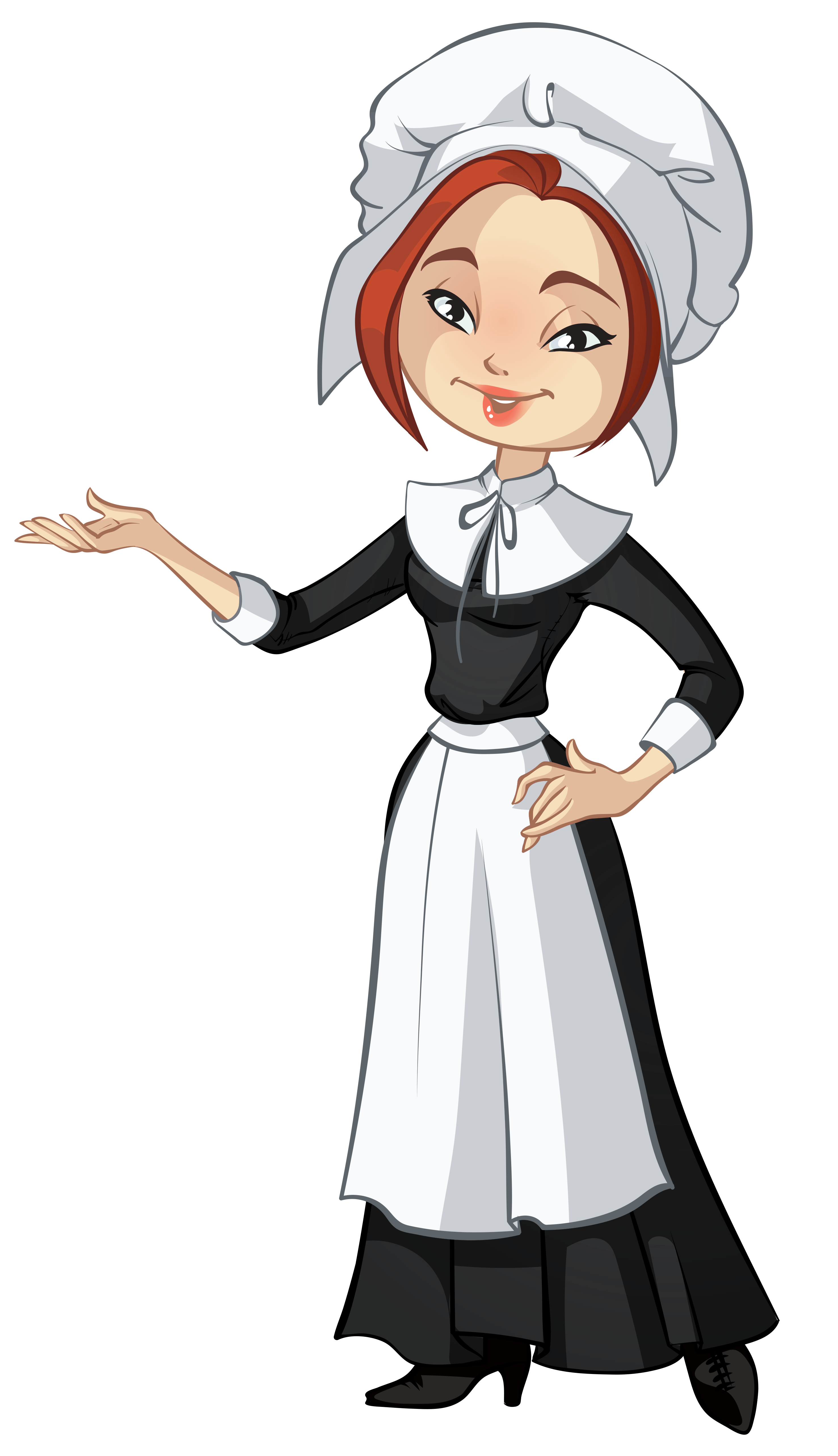 2954x5130 Clipart Pilgrim