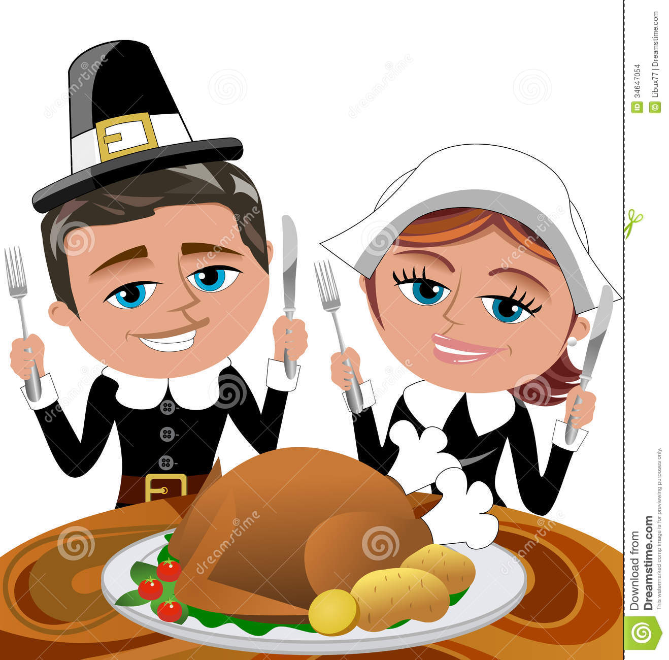1318x1300 Pilgrim Clipart Thanksgiving Table