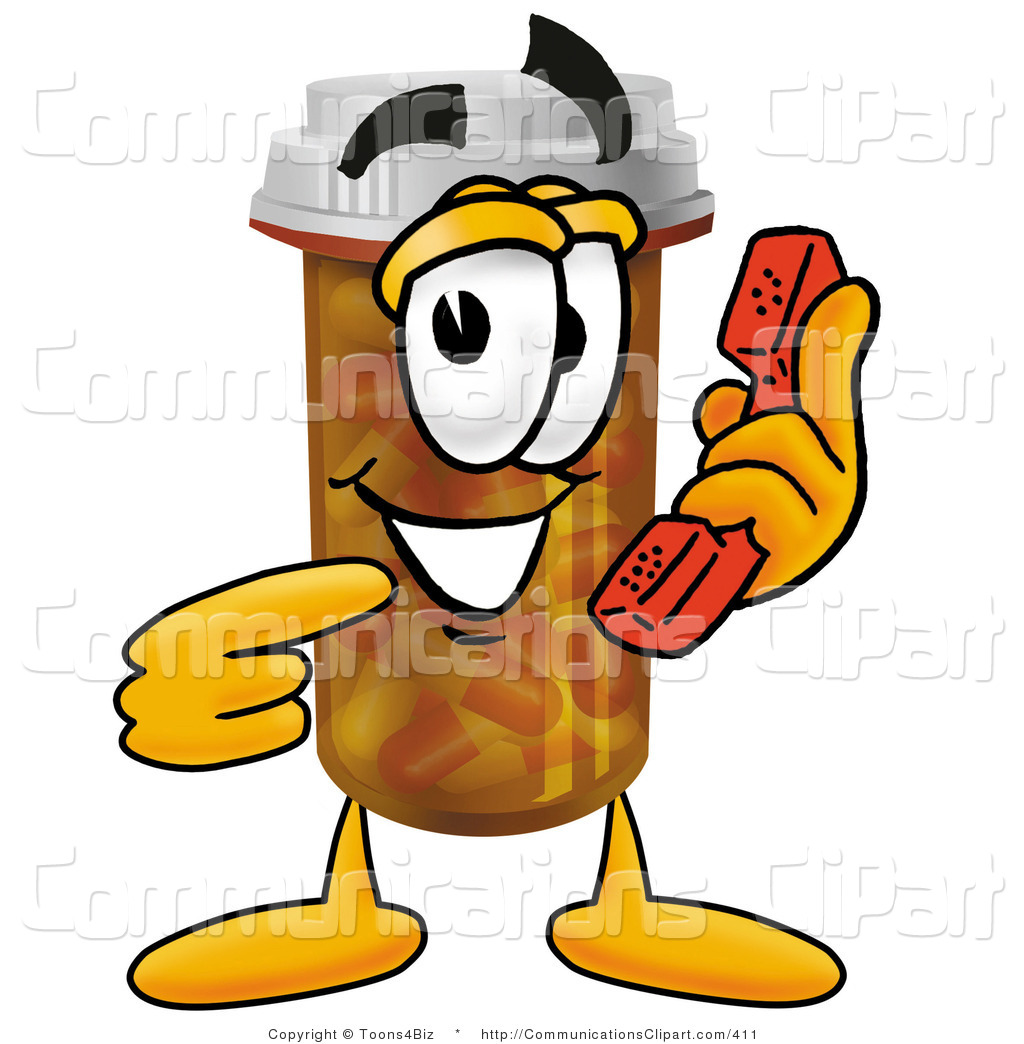 1024x1044 Communication Clipart Of A Prescription Pill Bottle Mascot Cartoon