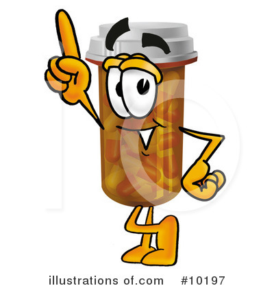 400x420 Pill Bottle Clipart