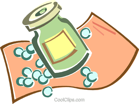 480x360 Pill Bottle Royalty Free Vector Clip Art Illustration Vc015951