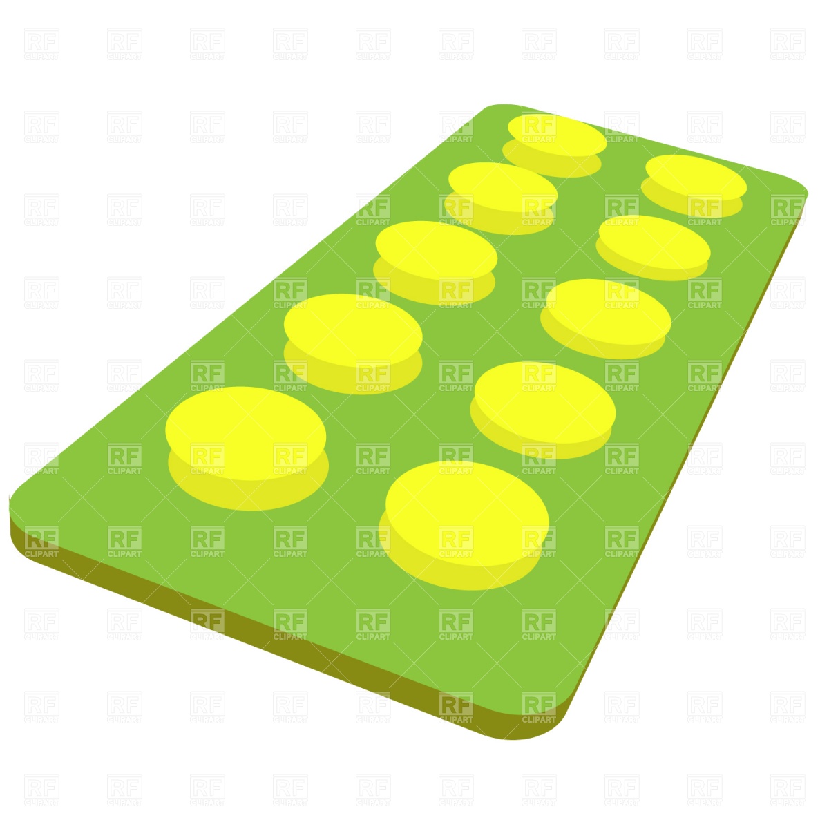 1200x1200 Pack Of Pills Royalty Free Vector Clip Art Image