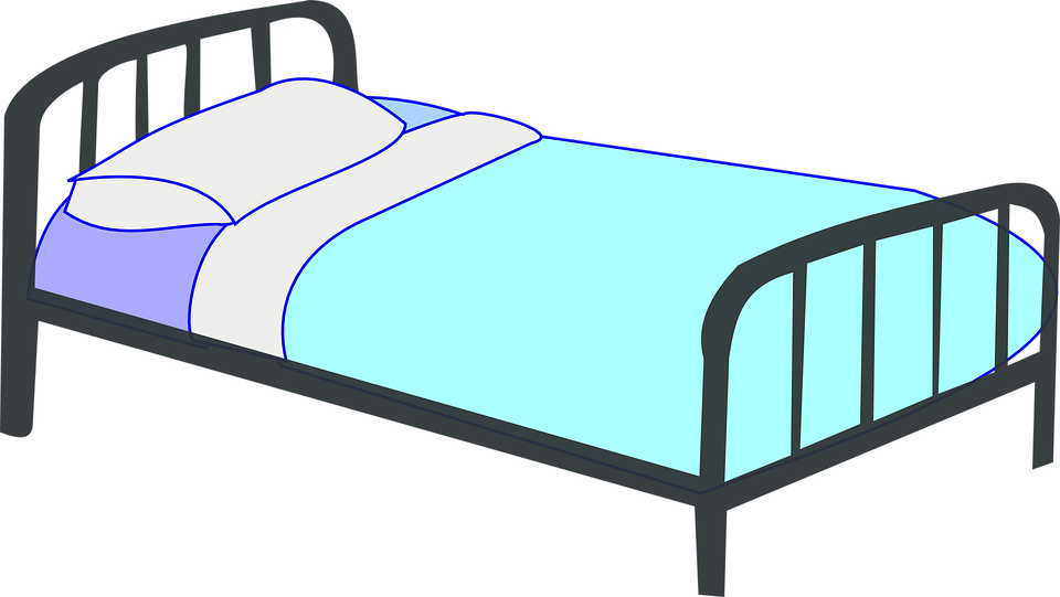 960x541 Bedroom Clipart Pillow