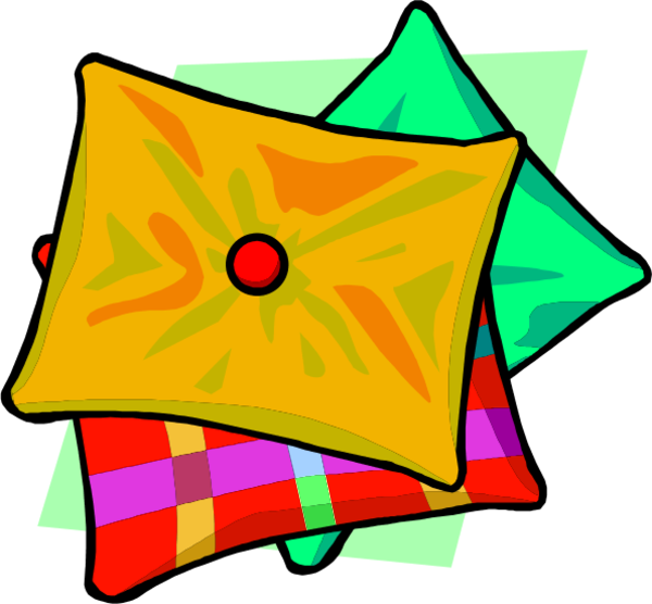 600x556 Pillow Clipart Graphic