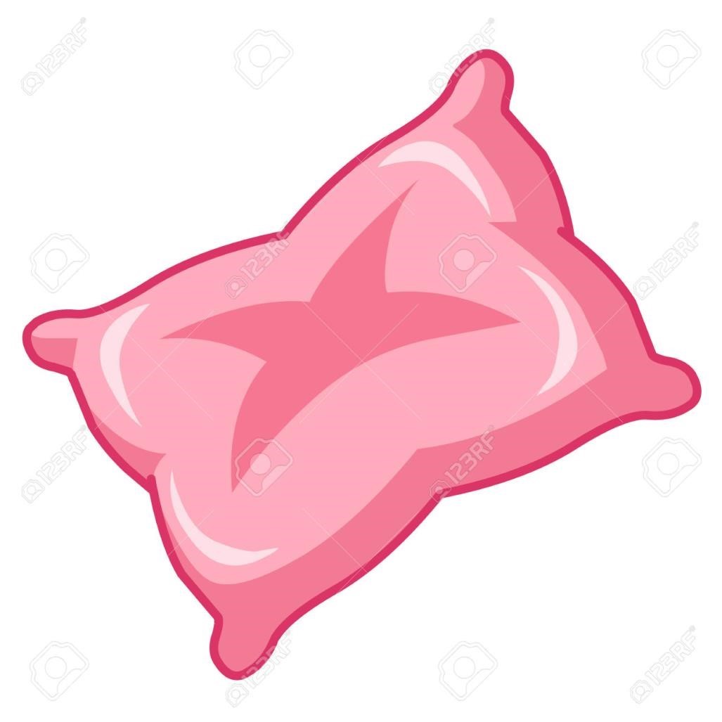 1027x1027 Pink Cushion Clipart