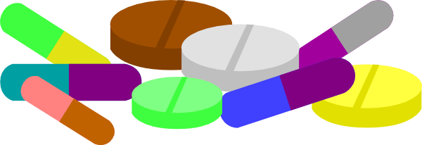 600x206 No Medication Cliparts