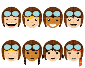 340x270 Pilot Clipart Etsy