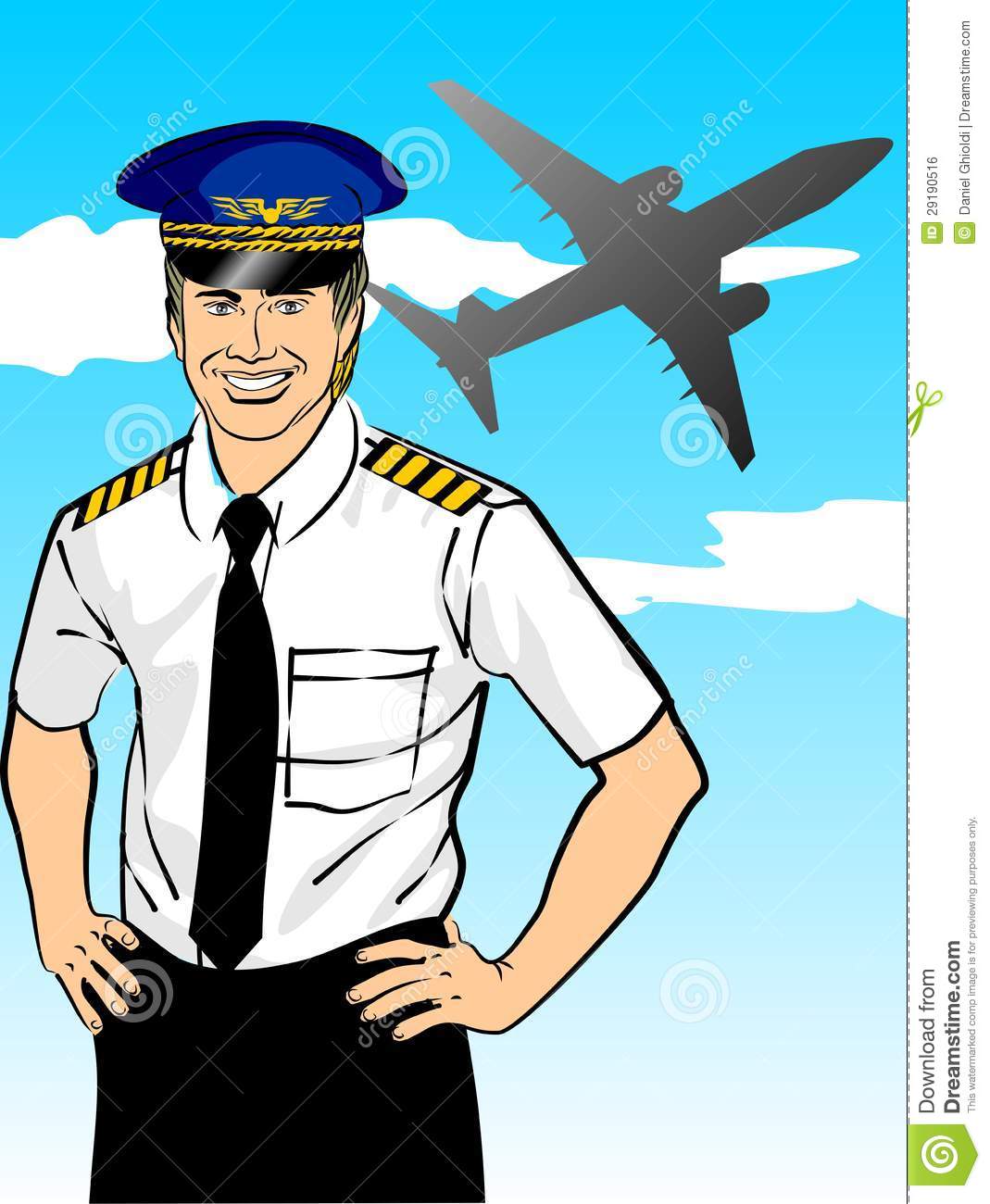 1069x1300 Pilot Clipart Captain