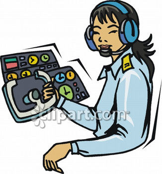 326x350 Airplane Clipart Pilot