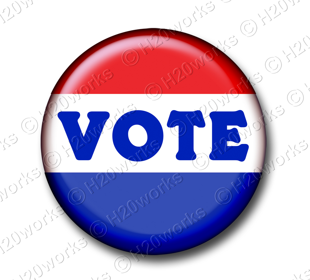 1000x903 Button Clipart Vote
