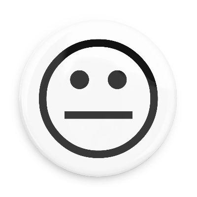 400x400 Sadness Clipart Straight Face