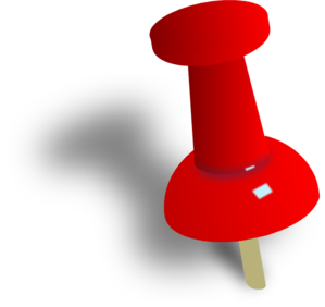 299x282 Push Pin Clip Art