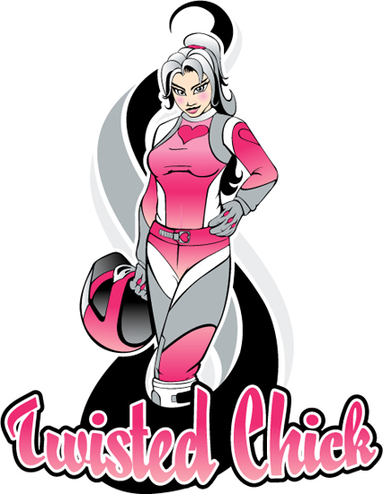 426x550 Pin Up Art Hot Rod Kristina