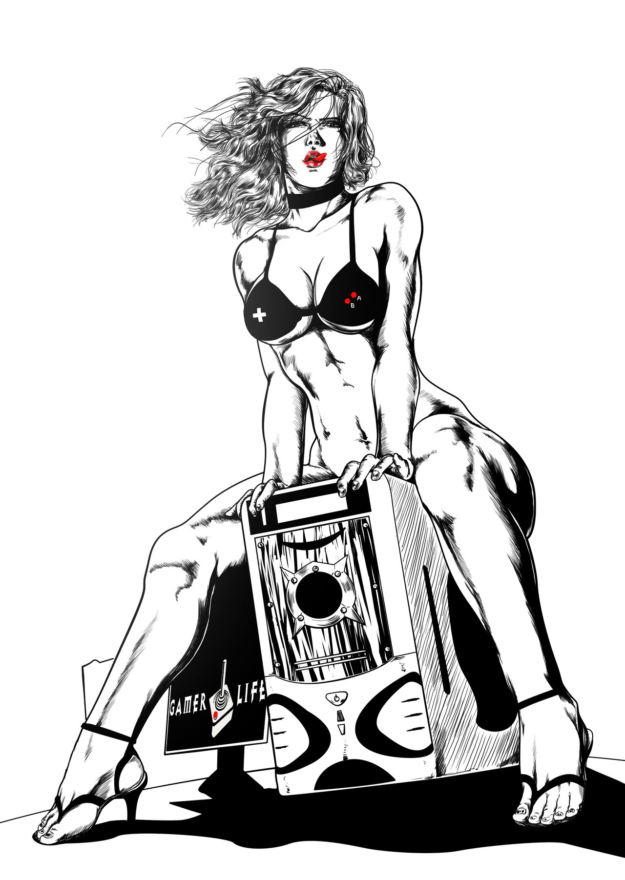 1280x1803 Pin Up Girl Pc By Rossowinch