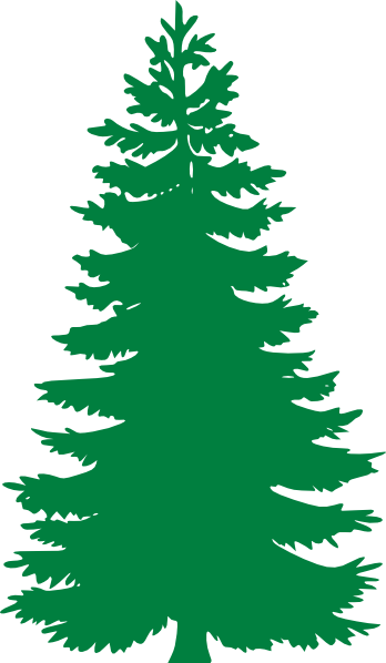 348x598 Pine Tree Clip Art