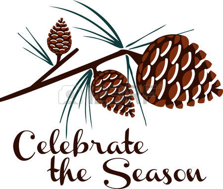 450x382 Pine Cone Clipart Greenery