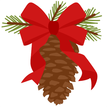 432x432 Christmas Clipart Pinecone