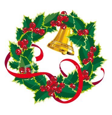 370x380 Wreath Clipart Christmas Garland Free Clipart Images Image Image