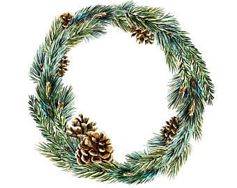 340x270 Pine Wreaths Etsy