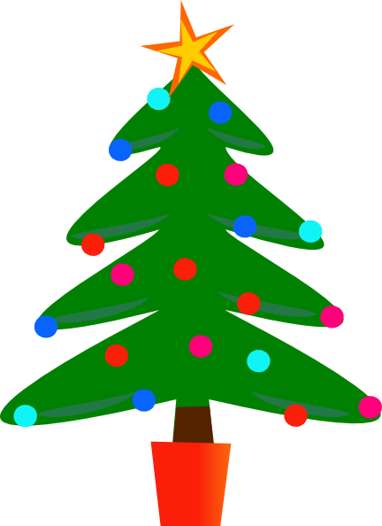 432x594 Clip Art Christmas Tree